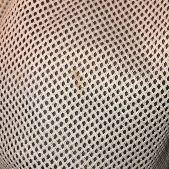 Adidas Large Windbreaker Charcoal Gray Full Zip Up Mesh Y2K Jacket Retro - Picture 7 of 7